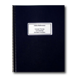 Index Reference Guide – Concept-Therapy Store